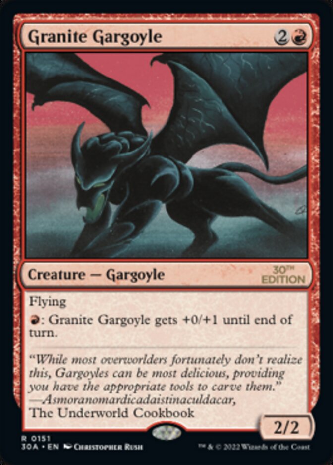 Granite Gargoyle [30th Anniversary Edition] | North Valley Games