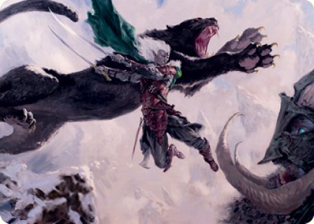 Drizzt Do'Urden Art Card [Dungeons & Dragons: Adventures in the Forgotten Realms Art Series] | North Valley Games