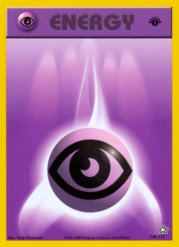 Psychic Energy (110/111) [Neo Genesis 1st Edition] | North Valley Games