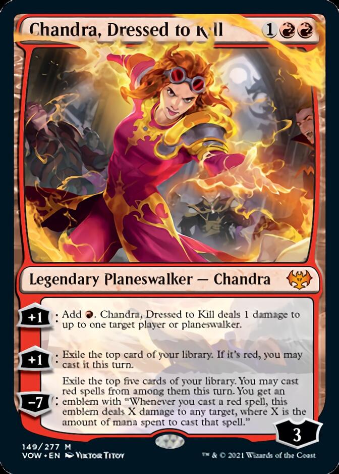 Chandra, Dressed to Kill [Innistrad: Crimson Vow] | North Valley Games