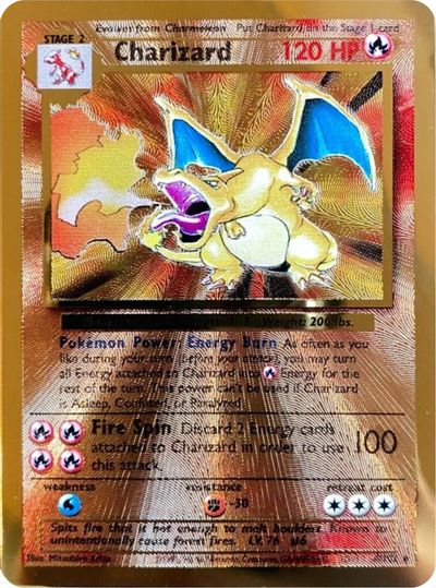 Charizard (4/102) (Celebrations Metal Card) [Celebrations: 25th Anniversary] | North Valley Games