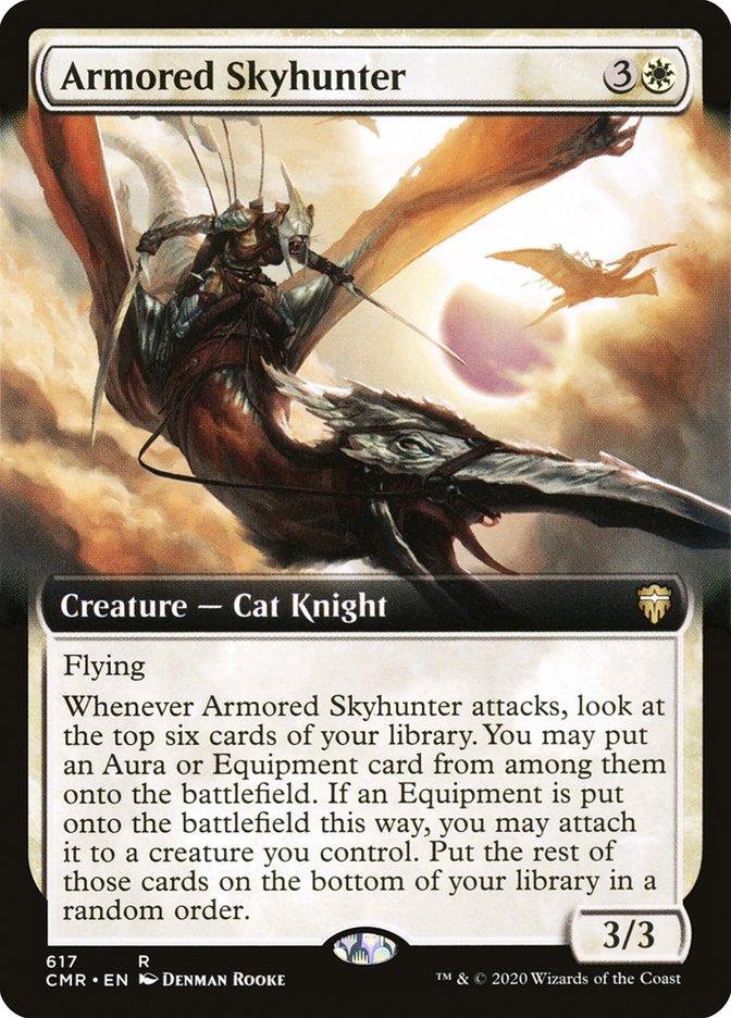 Armored Skyhunter (Extended Art) [Commander Legends] | North Valley Games