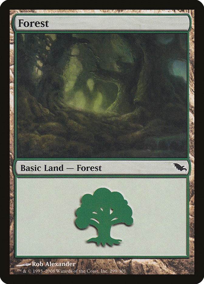 Forest (299) [Shadowmoor] | North Valley Games