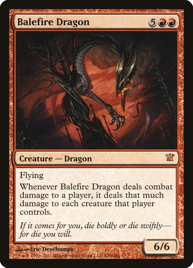 Balefire Dragon [Innistrad] | North Valley Games