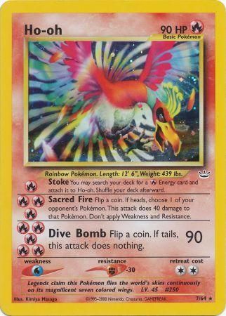 Ho-oh (7/64) [Neo Revelation Unlimited] | North Valley Games