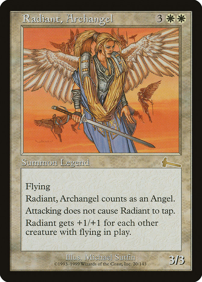 Radiant, Archangel [Urza's Legacy] | North Valley Games