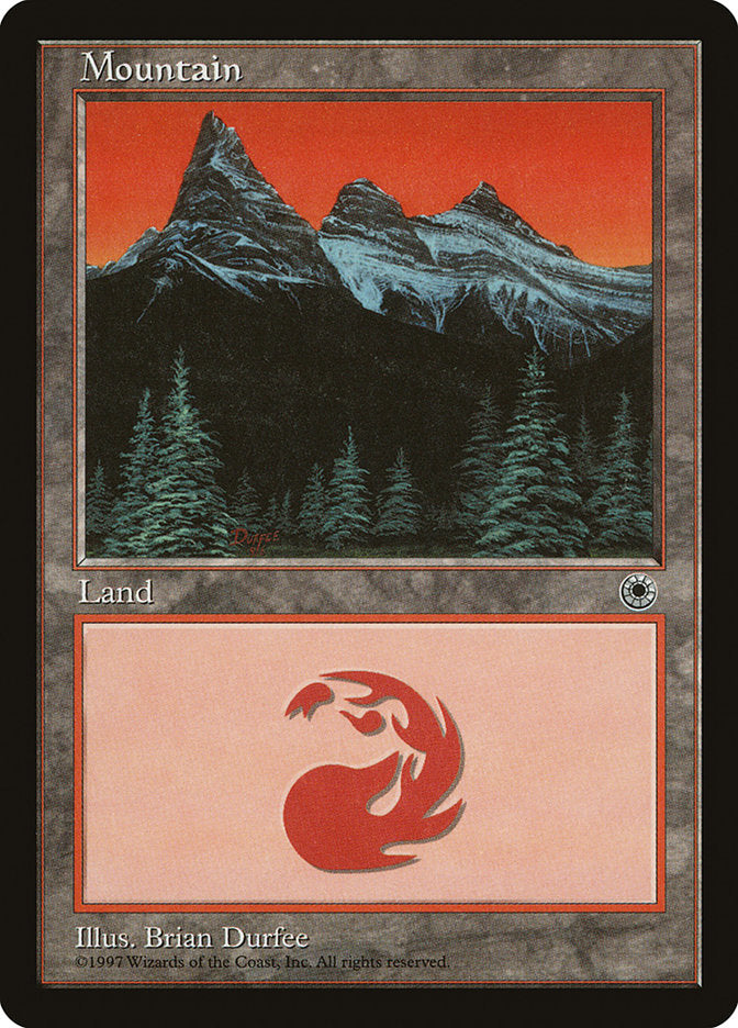 Mountain (9/6 Signature / Tallest Peak Left) [Portal] | North Valley Games