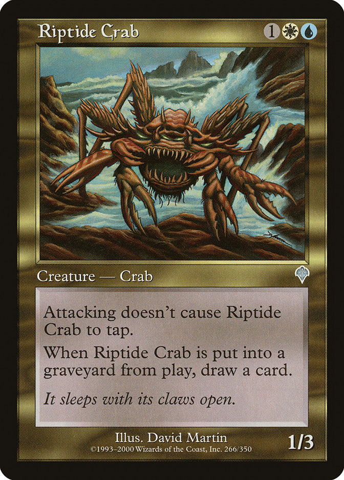 Riptide Crab [Invasion] | North Valley Games