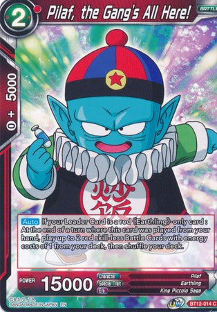 Pilaf, the Gang's All Here! (BT12-014) [Vicious Rejuvenation] | North Valley Games