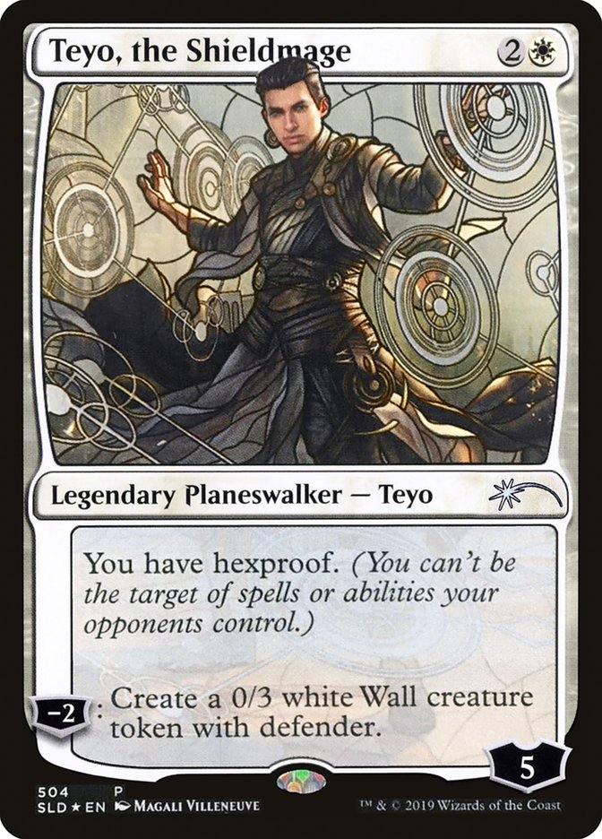 Teyo, the Shieldmage (Stained Glass) [Secret Lair Drop Promos] | North Valley Games
