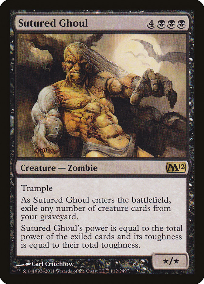 Sutured Ghoul [Magic 2012] | North Valley Games
