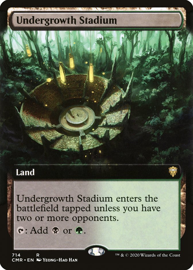 Undergrowth Stadium (Extended Art) [Commander Legends] | North Valley Games