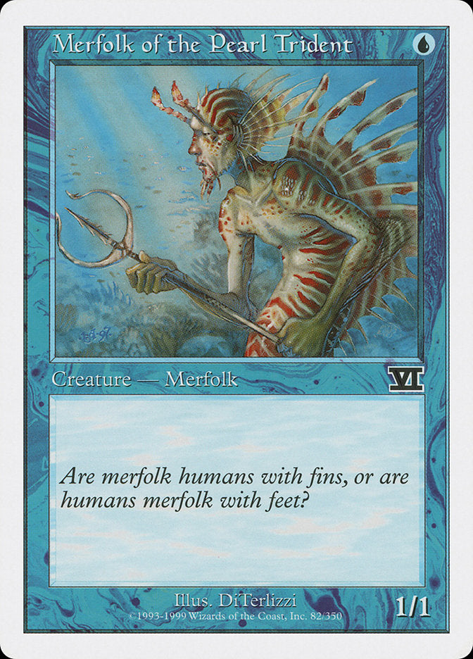 Merfolk of the Pearl Trident [Classic Sixth Edition] | North Valley Games