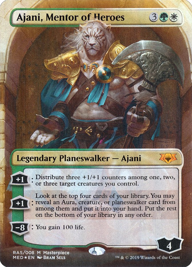 Ajani, Mentor of Heroes [Mythic Edition] | North Valley Games