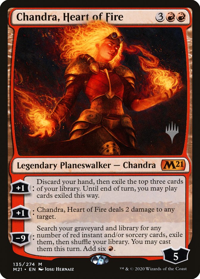 Chandra, Heart of Fire (Promo Pack) [Core Set 2021 Promos] | North Valley Games