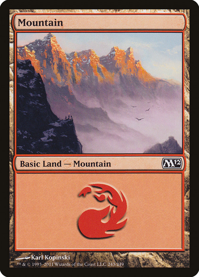 Mountain (243) [Magic 2012] | North Valley Games