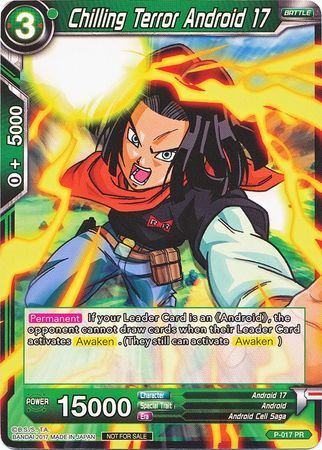 Chilling Terror Android 17 (Foil) (P-017) [Promotion Cards] | North Valley Games