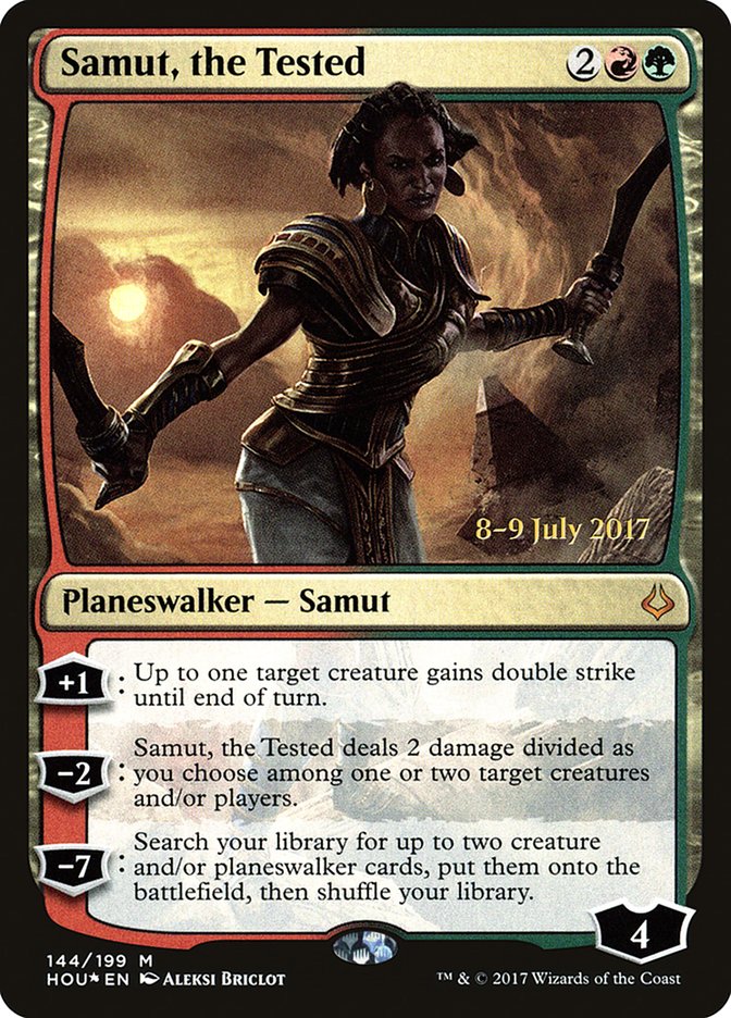 Samut, the Tested [Hour of Devastation Prerelease Promos] | North Valley Games