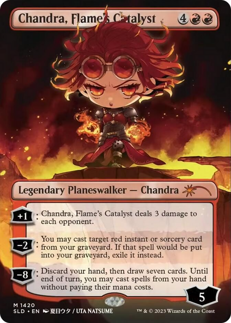 Chandra, Flame's Catalyst (Rainbow Foil) [Secret Lair Drop Series] | North Valley Games