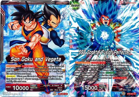 Son Goku and Vegeta // SSB Gogeta, Fusion Perfected (BT6-001) [Destroyer Kings] | North Valley Games