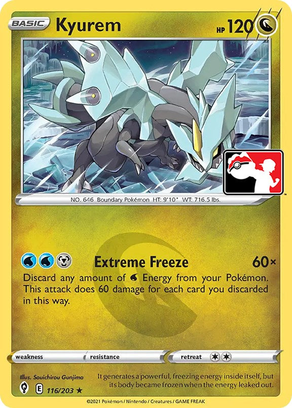 Kyurem (116/203) [Prize Pack Series One] | North Valley Games