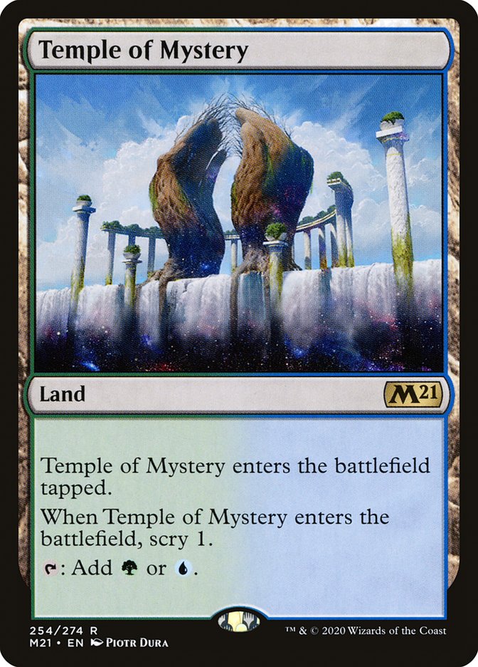 Temple of Mystery [Core Set 2021] | North Valley Games