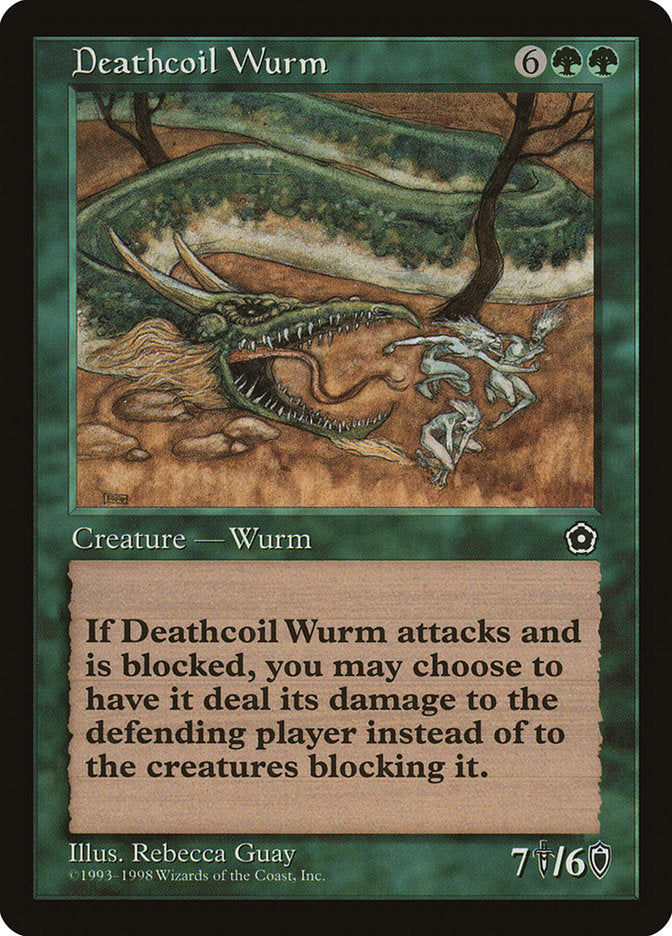 Deathcoil Wurm [Portal Second Age] | North Valley Games