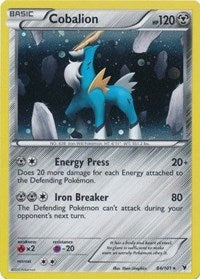 Cobalion (84/101) (Cosmos Holo) (Blister Exclusive) [Black & White: Noble Victories] | North Valley Games