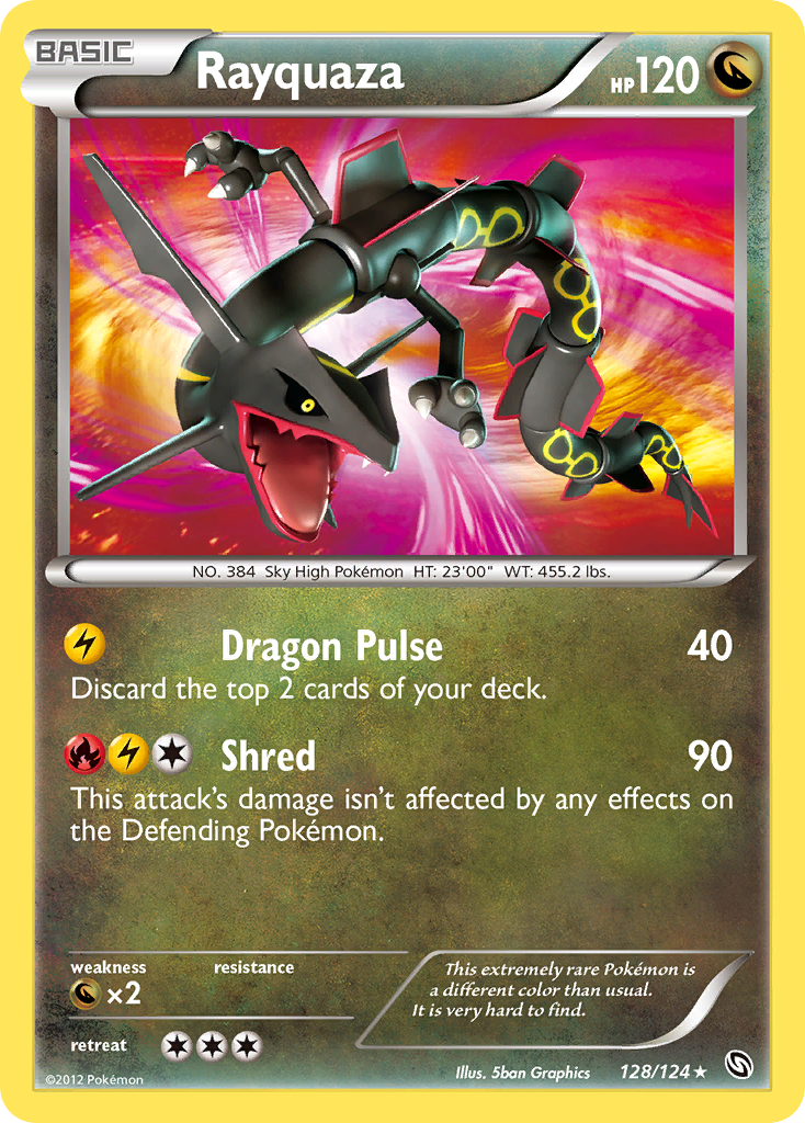 Rayquaza (128/124) [Black & White: Dragons Exalted] | North Valley Games