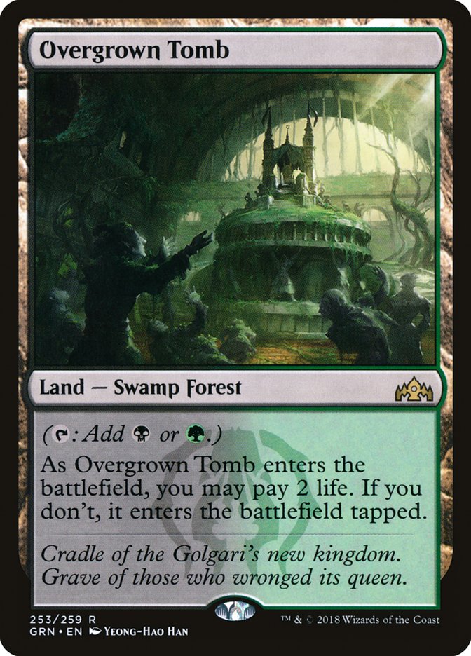 Overgrown Tomb [Guilds of Ravnica] | North Valley Games