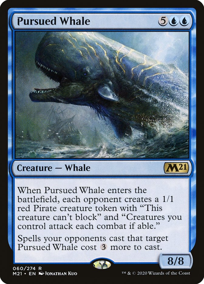 Pursued Whale [Core Set 2021] | North Valley Games