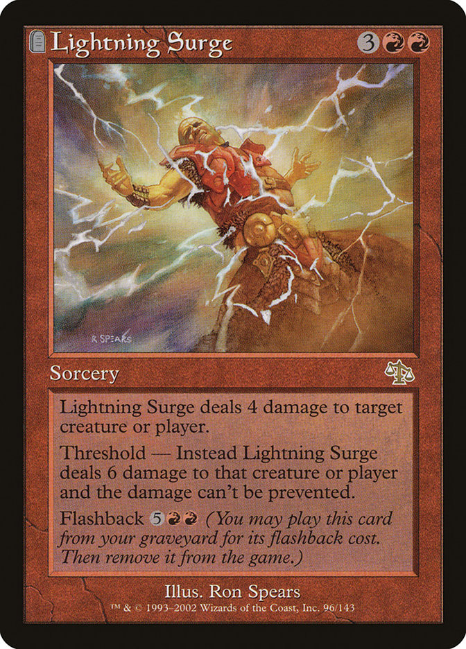Lightning Surge [Judgment] | North Valley Games