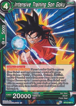 Intensive Training Son Goku (BT10-066) [Rise of the Unison Warrior 2nd Edition] | North Valley Games