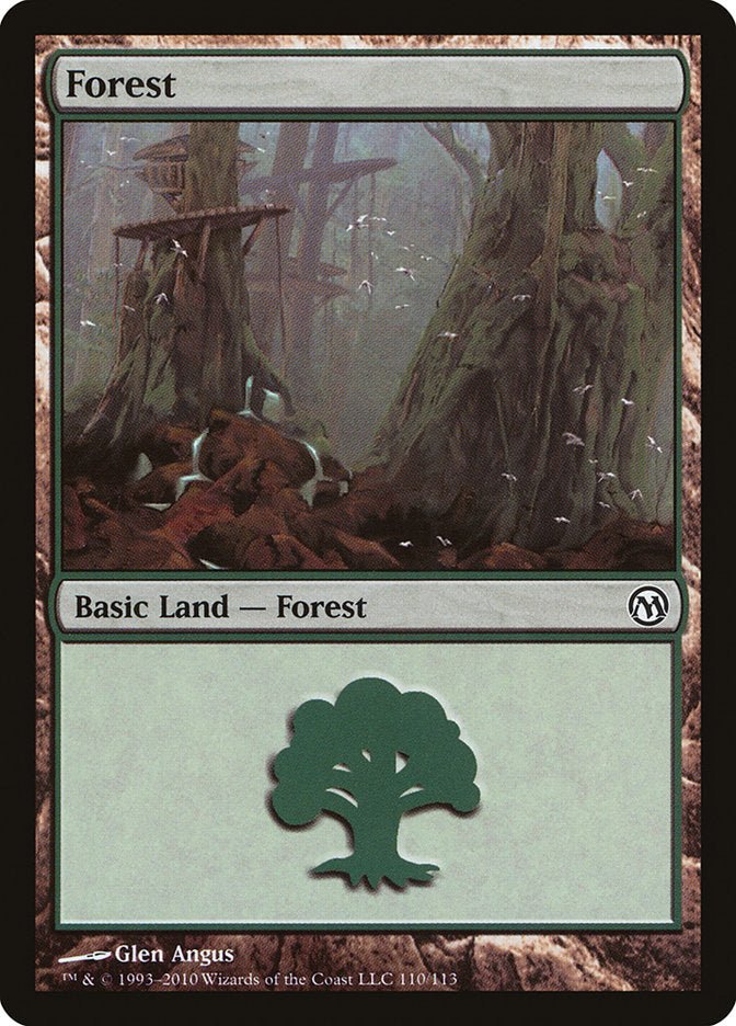Forest (110) [Duels of the Planeswalkers] | North Valley Games