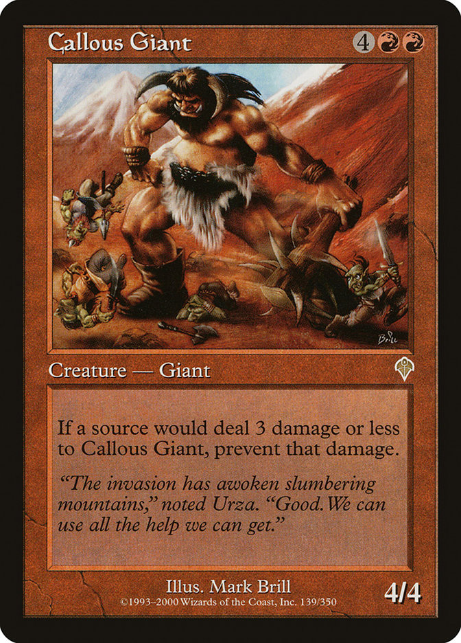 Callous Giant [Invasion] | North Valley Games