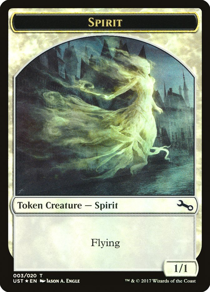 Spirit (003) // Spirit Double-Sided Token [Unstable Tokens] | North Valley Games