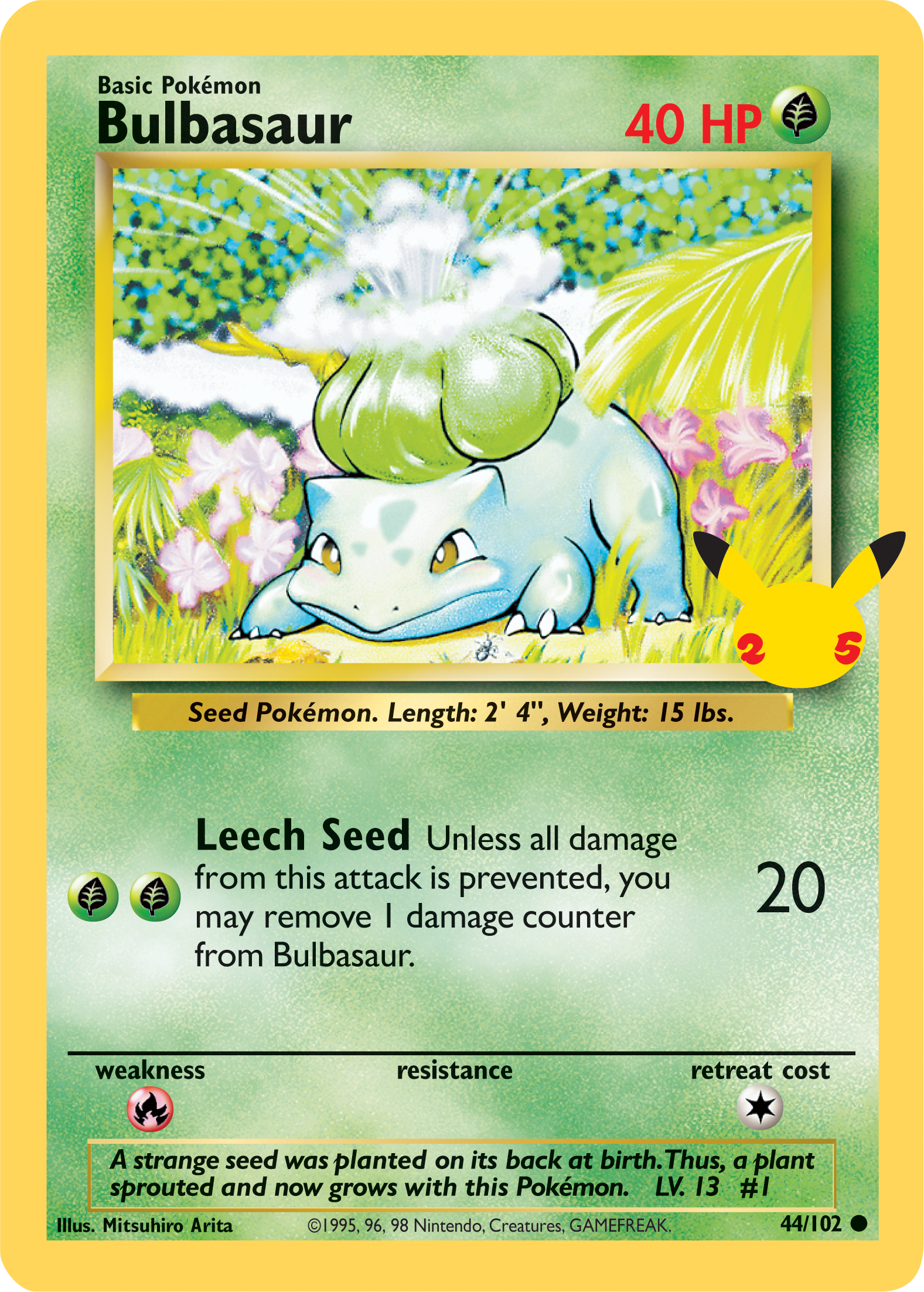 Bulbasaur (44/102) [First Partner Pack] | North Valley Games