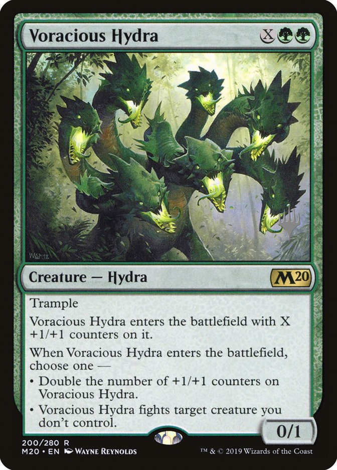 Voracious Hydra (Promo Pack) [Core Set 2020 Promos] | North Valley Games
