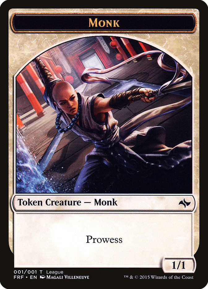 Monk Token [League Tokens 2015] | North Valley Games