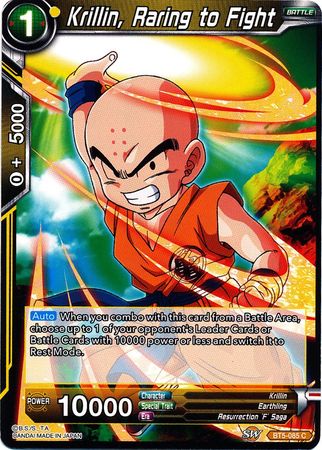 Krillin, Raring to Fight (BT5-085) [Miraculous Revival] | North Valley Games