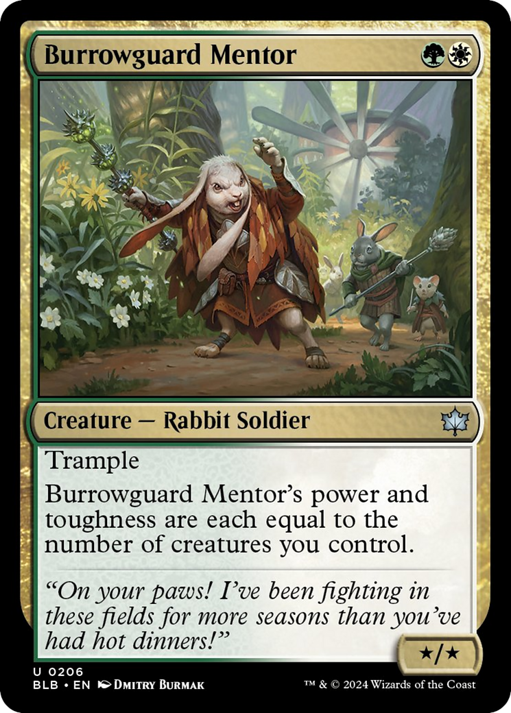 Burrowguard Mentor [Bloomburrow] | North Valley Games