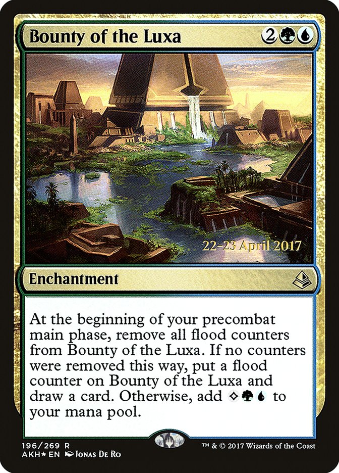 Bounty of the Luxa [Amonkhet Prerelease Promos] | North Valley Games