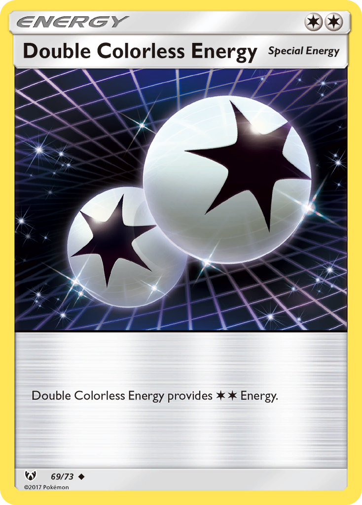 Double Colorless Energy (69/73) [Sun & Moon: Shining Legends] | North Valley Games