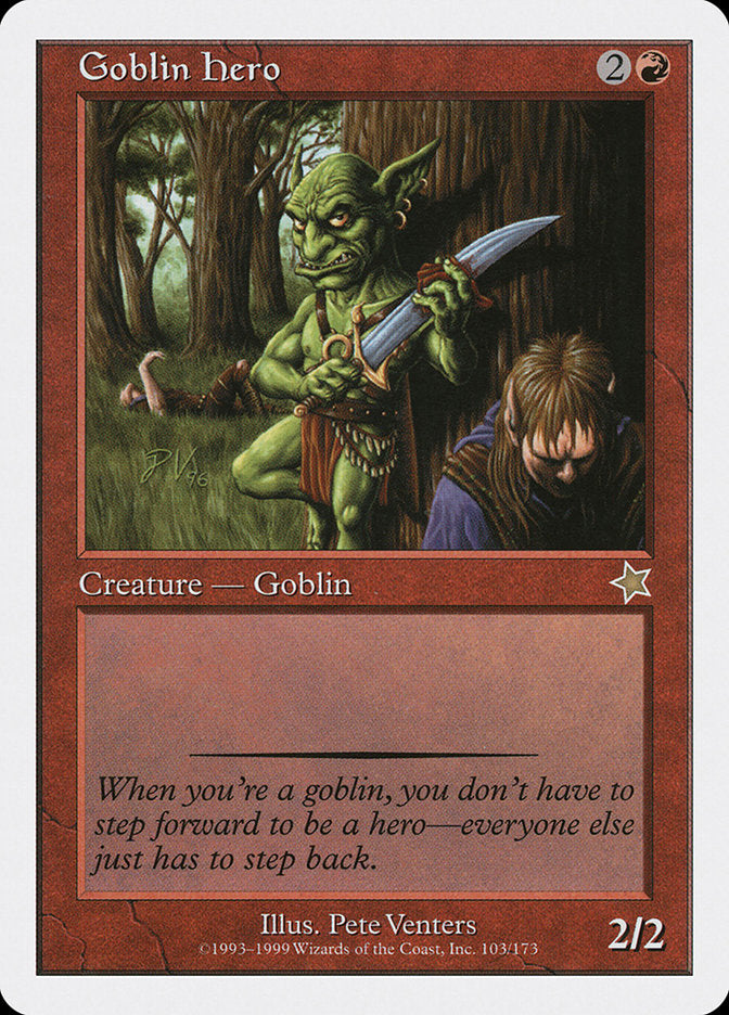 Goblin Hero [Starter 1999] | North Valley Games