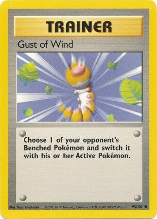 Gust of Wind (93/102) [Base Set Unlimited] | North Valley Games