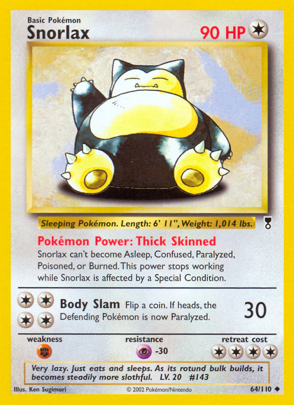 Snorlax (64/110) [Legendary Collection] | North Valley Games
