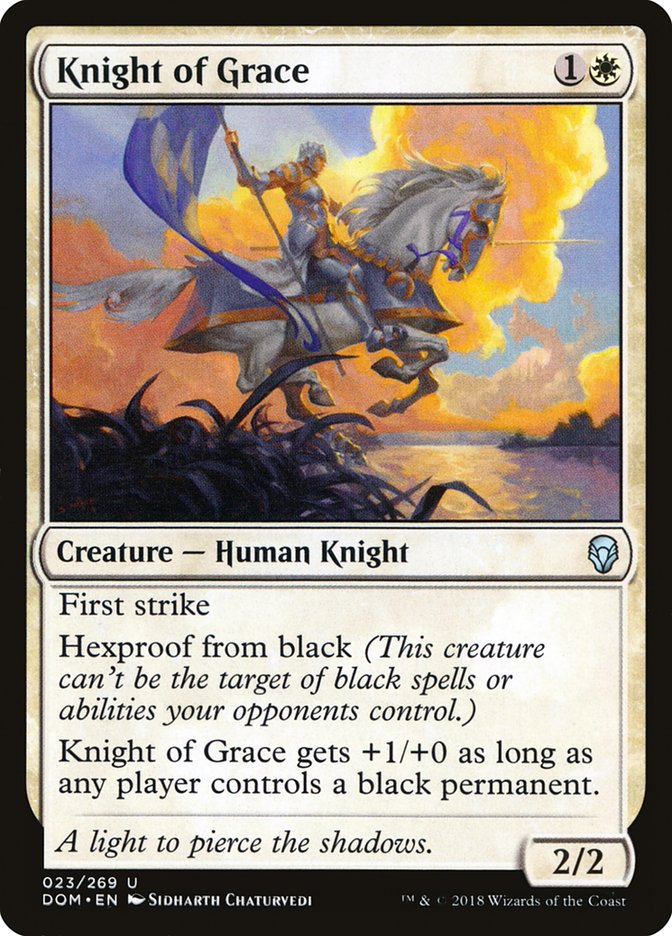 Knight of Grace [Dominaria] | North Valley Games