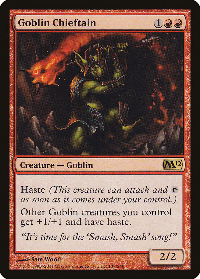 Goblin Chieftain [Magic 2012] | North Valley Games
