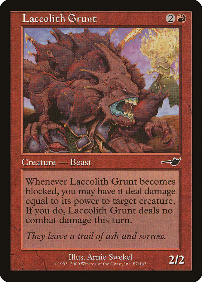 Laccolith Grunt [Nemesis] | North Valley Games