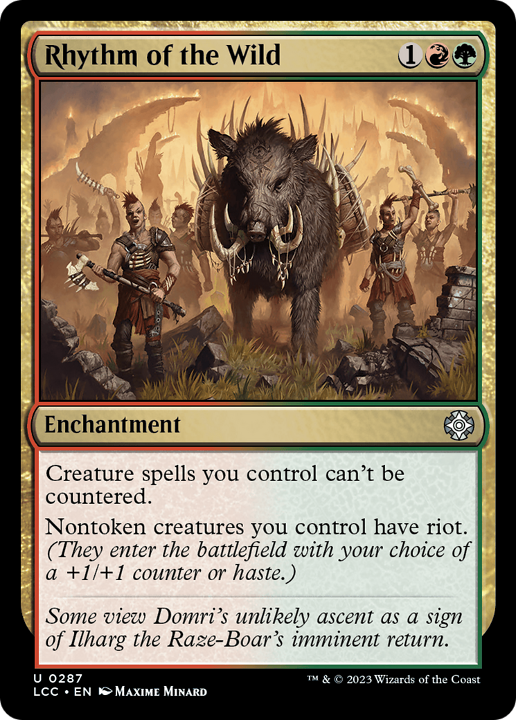 Rhythm of the Wild [The Lost Caverns of Ixalan Commander] | North Valley Games